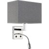 1650 nastenne svietidlo sede chromove hotel led