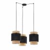 TK lighting Boho (Farba čierny, Rozmery v cm (v/š/d) 80 x 20 x 120)