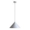 VLNOVÁ ZÁVESNÁ LAMPA - FALA XL- MODROŠEDÁ, TEPLÁ TEHLA, ENERGICKÁ ŽLTÁ, SÝTO ZELENÁ, SVETLÝ KRÉM