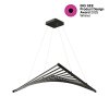 FLUCTUS SP1 L black metal pendant lamp 142074