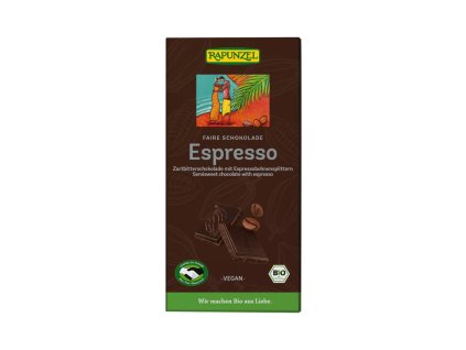665275 Cokolada horka Espresso 80 g BIO RAPUNZEL 1
