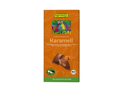 665279 Cokolada mlecna Karamel 100 g BIO RAPUNZEL 1