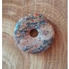 Leopardí jaspis donut 30 mm