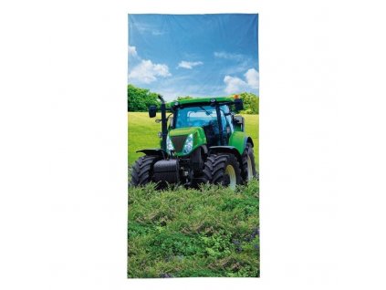 osuska zeleny traktor 140 x 70 cm detexpol