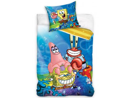 p476327 detske povleceni sponge bob patrick a pan krabs sbob201001 1 1 629233