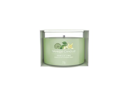 yankee candle votivni svicka ve skle vanilla lime 37 g 14900525103330