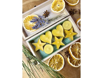 Dárkový set čajových svíček