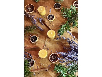 Čajová svíčka - velká 6 ks(hoření 2x delší než klasická čajovka)