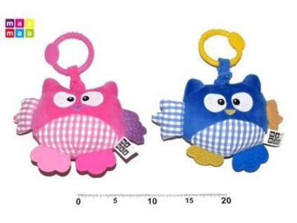 Sova vibrující 21cm /2 druhy, Maamaa, 101210