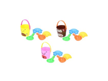 Sada na písek 5 ks - zvířátko, 8 cm, 3 druhy, Wiky, W117196