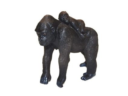 B - Gorila a mládě 7 cm, Atlas, W101889