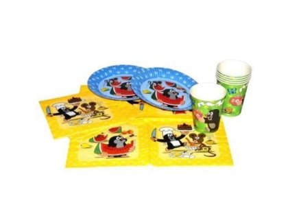 Párty set Krtek a kamarádi 18 ks, WIKY, 171004