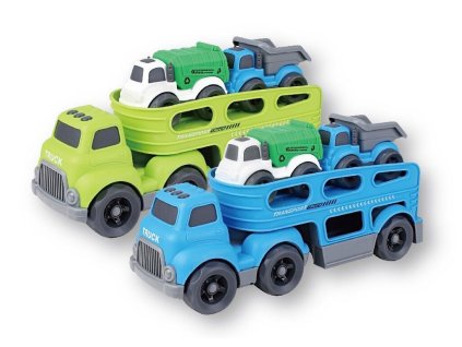 Tahač s auty 30 cm, Wiky, W006681