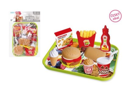Občerstvení Fast Food s táckem - český obal, Wiky, W021466