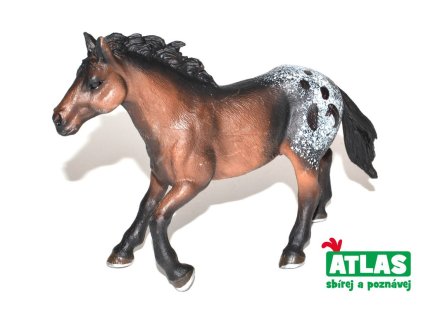 D - Figurka Kůň 14 cm, Atlas, W101849