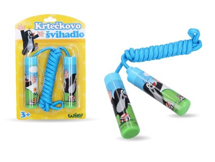 Švihadlo Krtek na bruslích 230 cm, Wiky, W011818