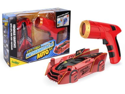 ROCK BUGGY Auto antigravitační RC s laserem 15 cm červené, Wiky RC, W012562