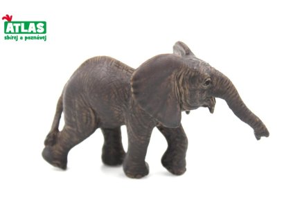A - Figurka Slůně africké 9cm, Atlas, W101806