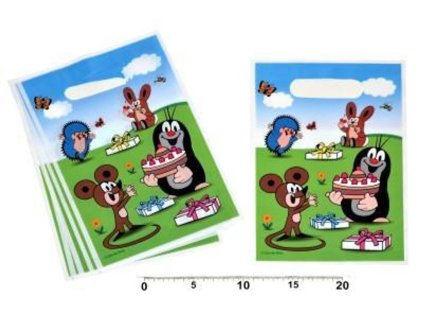 Párty pytlík Krtek a kamarádi 6 ks, 23x16 cm, WIKY, 171009