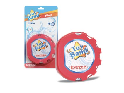 Tamburína s činely 15,5 x 16 x 3 cm, Bontempi, W011524