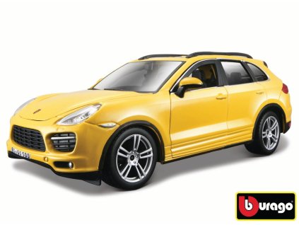 Bburago 1:24 Porsche Cayenne Turbo Yellow, Bburago, W007346