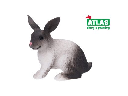 A - Figurka Králík 4 cm, Atlas, W001774