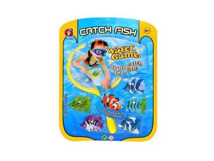 Rybičky - lovení 6 ks, Wiky, W118200