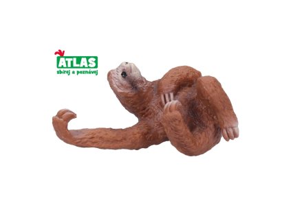 A - Figurka Lenochod 8,2 cm, Atlas, W001779