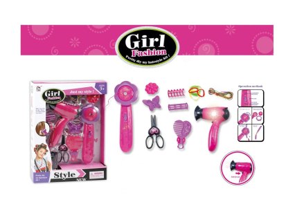 Vlasový set pro holčičky, Wiky, W001874