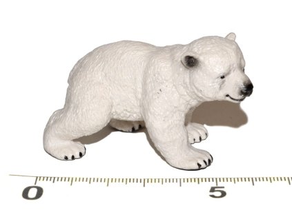 A - Figurka Mládě ledního medvěda 6,5 cm, Atlas, W101892