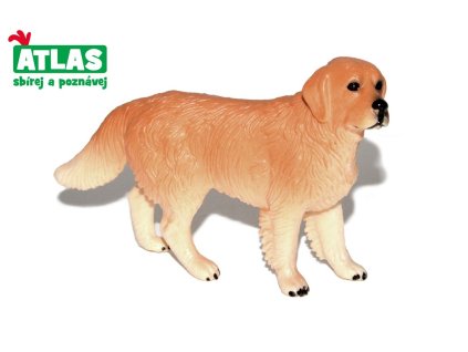 B - Figurka Zlatý retrívr 10 cm, Atlas, W101853