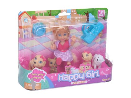 Panenka s pejsky 11 cm, Wiky, W001983