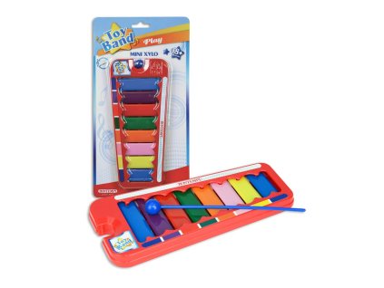 Xylofon mini 24 x 10,5 x 2 cm, Bontempi, W011525