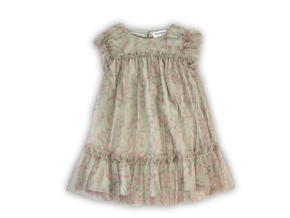 Šaty dívčí, Minoti, SECRET 2, šedá - 74/80