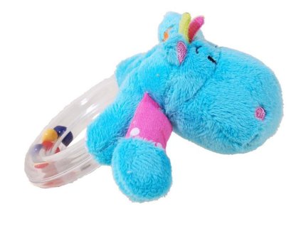 Baby chrastítko zvířátko, Pidilidi, 5002, modrá