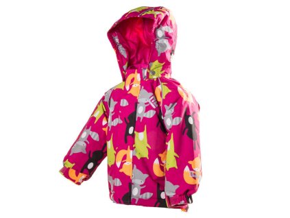 bunda dětská zimní nepromokavá, Pidilidi, PD1039-01, holka - 80