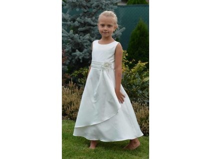 šaty slavnostní, družičkové, Pidilidi, PD953, krémová - 92