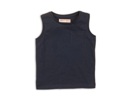 Tílko chlapecké, Minoti, 1VEST 2, tmavě modrá - 146/152