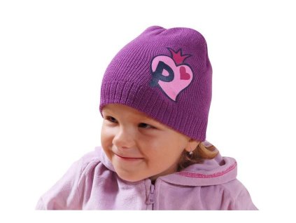 čepice dívčí, Bugga, PD376, fialová - 1/2let