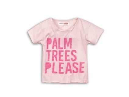 Tričko dívčí s krátkým rukávem, Minoti, BEACHY 5, růžová - 98/104