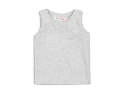 Tílko dívčí, Minoti, 2VEST05, šedá - 146/152