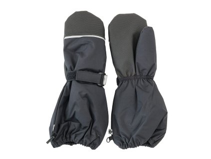 rukavice palcové dětské prodloužené, Pidilidi, PD1127-10, černá - 2