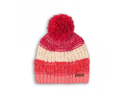 Čepice zimní dívčí, Minoti, RUN 20, růžová - 1/2let