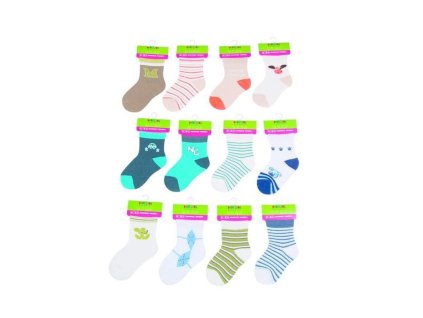 Kojenecké ponožky chlapecké (12 až 18m), Pidilidi, PD505, kluk - 80/86