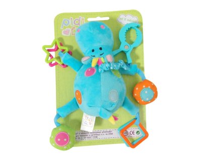 Baby zvířátko se závěsem, Pidilidi, 5005, modrá