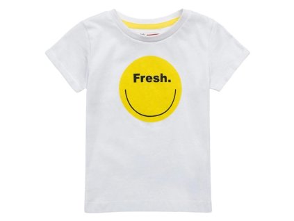 Tričko chlapecké s krátkým rukávem, Minoti, 9TROLL 2, bílá - 80/86