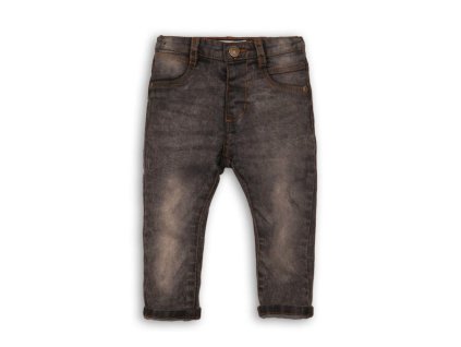 Kalhoty chlapecké džínové s elastenem, Minoti, RANGER 6, černá - 98/104
