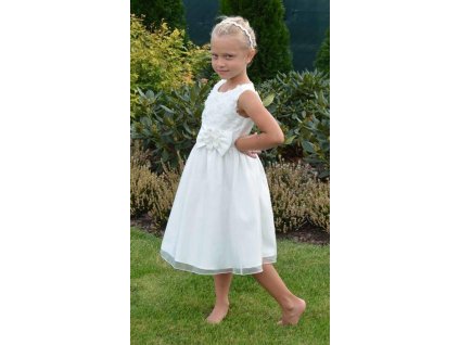 šaty slavnostní, družičkové, Pidilidi, PD949, krémová - 92