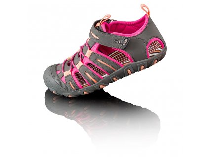 dívčí sandály sportovní TANGO, Bugga, B00179-03, růžová - 27