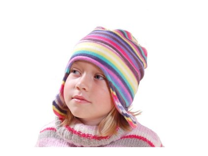 čepice dívčí fleezová, Bugga, PD621, mix - 92